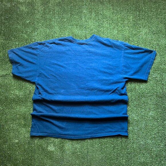 Vintage Black Lab Hunters Best Friend Dog Navy Graphic Tee - Picture 3 of 4